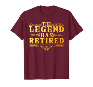 Retirement Art for Men Women Retired Dad Gag Idea Retirement T-Shirt