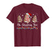 Funny Christmas Tree Snack Cake Light Santa Hat Xmas T-Shirt