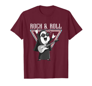 Rock & Roll Fun Graphic Illustration T-Shirt