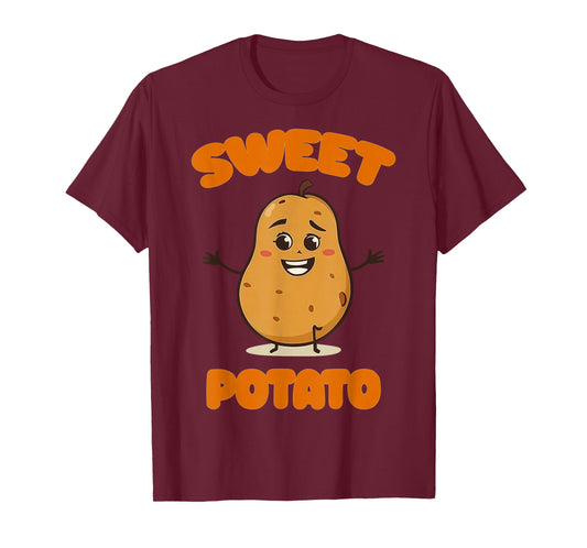 Cute Sweet Rude Potato, Sweet Potato and Kind of Rude Potato T-Shirt