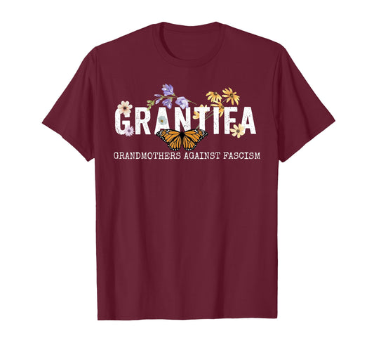 Grantifa Grandmothers Against Fascism T-Shirt