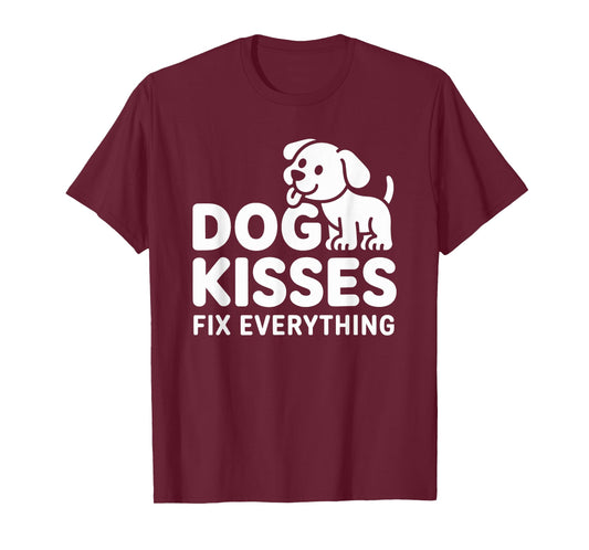 Dog Kisses Fix Everything T-Shirt