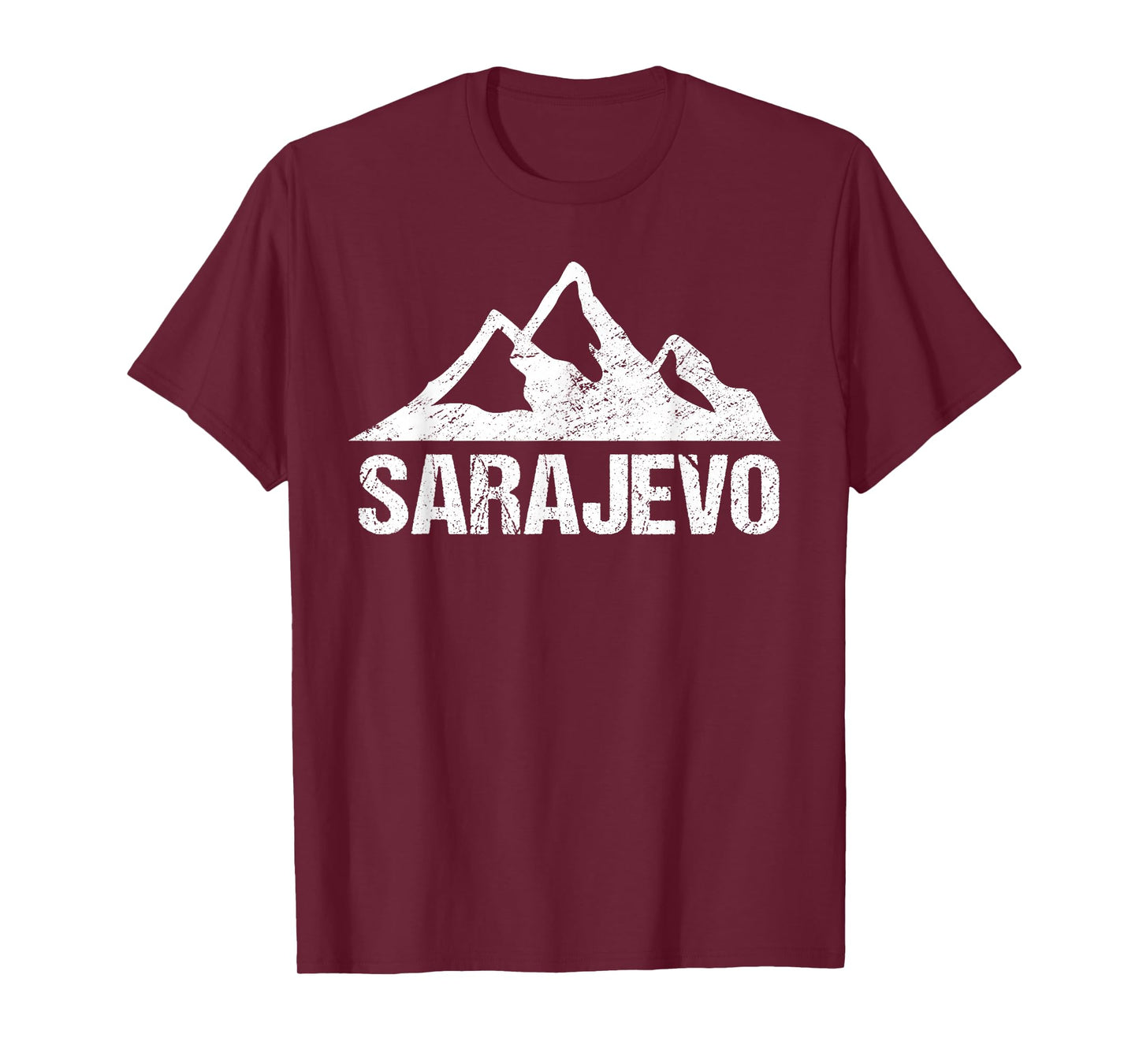Sarajevo Mountain Design Bosnia and Herzegovina Souvenir T-Shirt