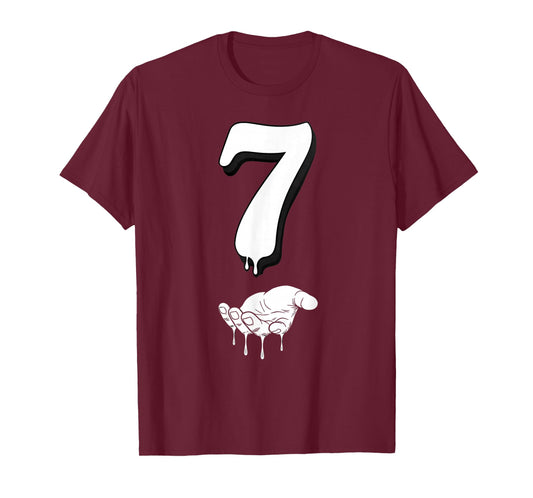 Cool Six Seven 6 7 Meme Gen Alpha Slang Costume Matching T-Shirt