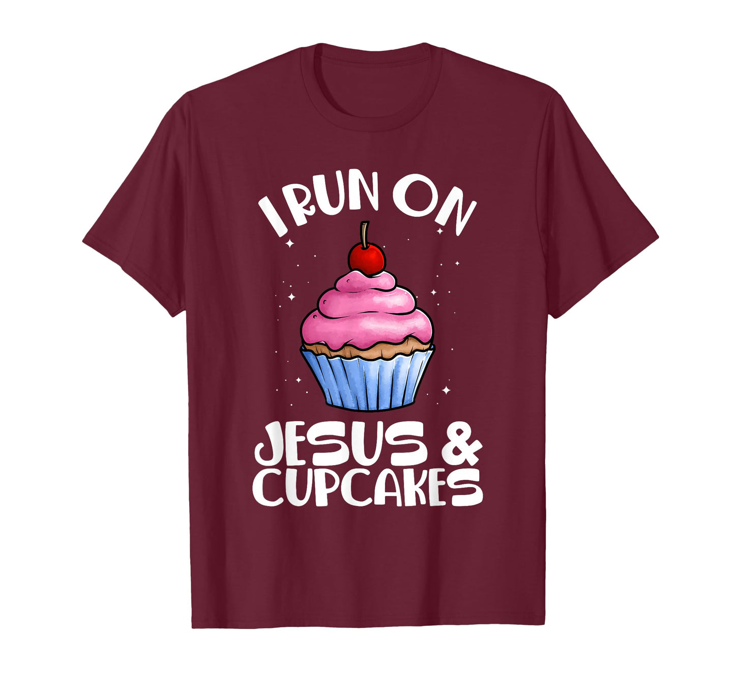 Funny Cupcake Art for Men Women Baker Baking Cupcakes Lover T-Shirt