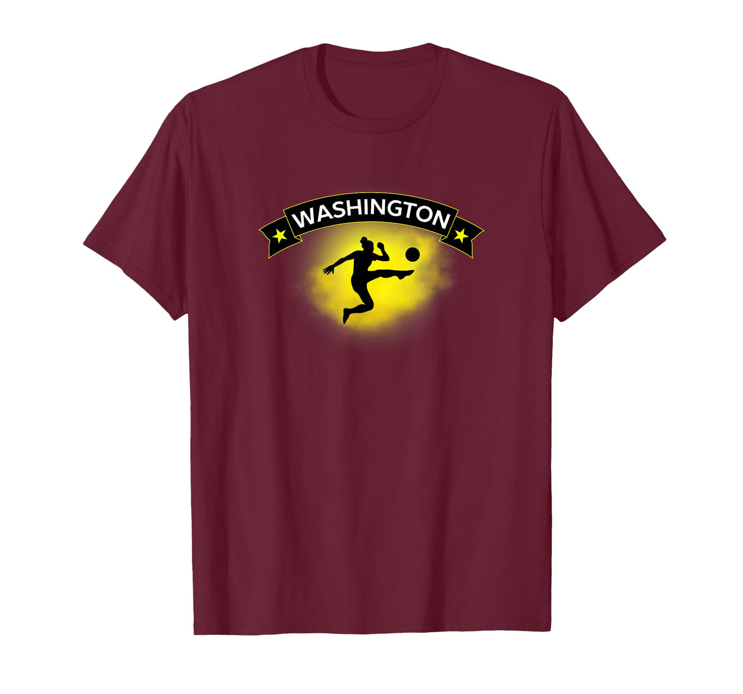 Washington Soccer Fan Support Stadium Show Your Spirit T-Shirt