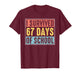 I Survived 67 Days of School for Kids Boys Girls T-Shirt