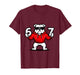 Fun Six Seven Meme Bulldogs Number 6 and 7 T-Shirt