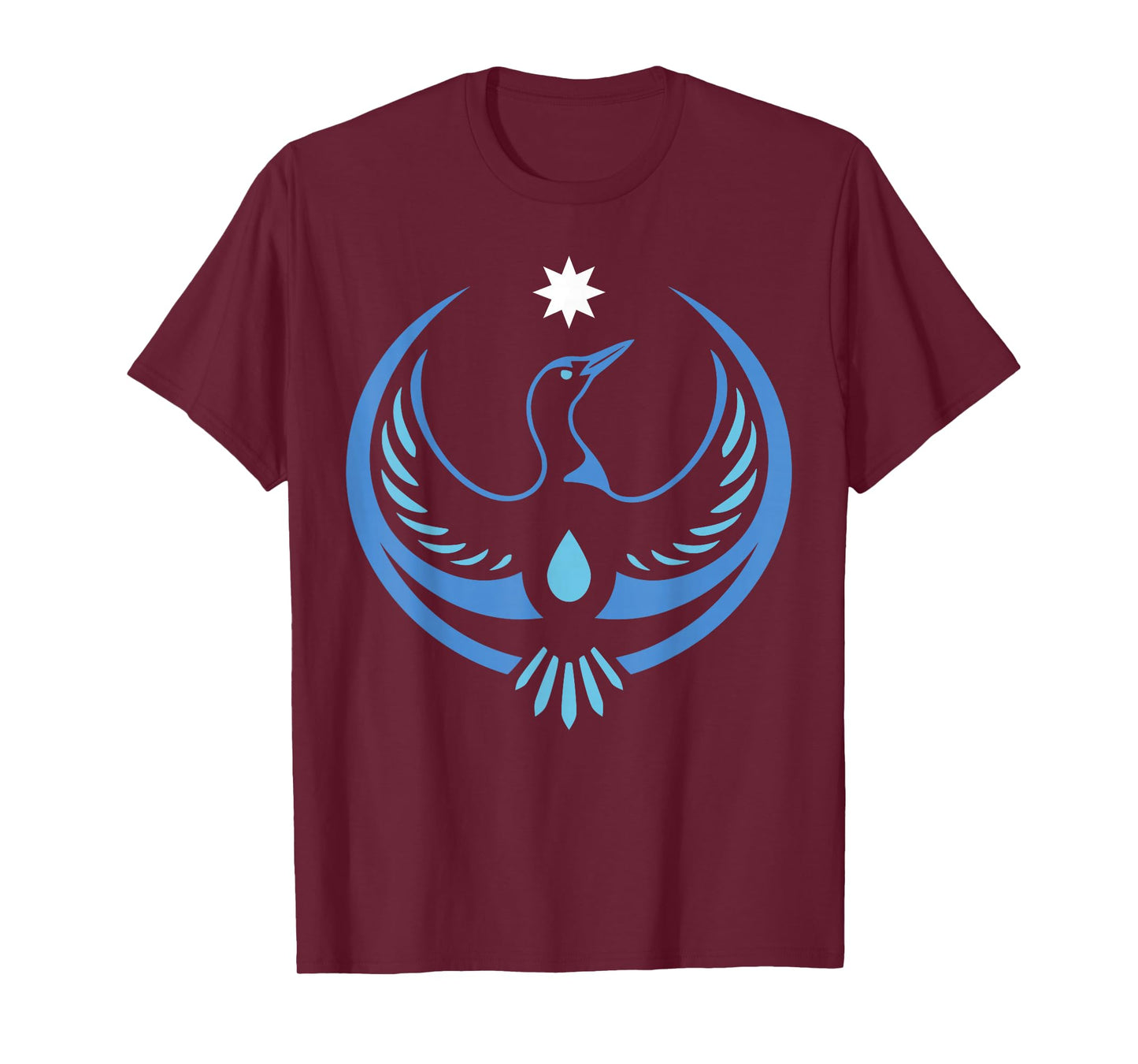 Minnesota Bird Symbol Rebel Loon T-Shirt