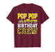 Pop Pop Birthday Crew Construction Truck T-Shirt
