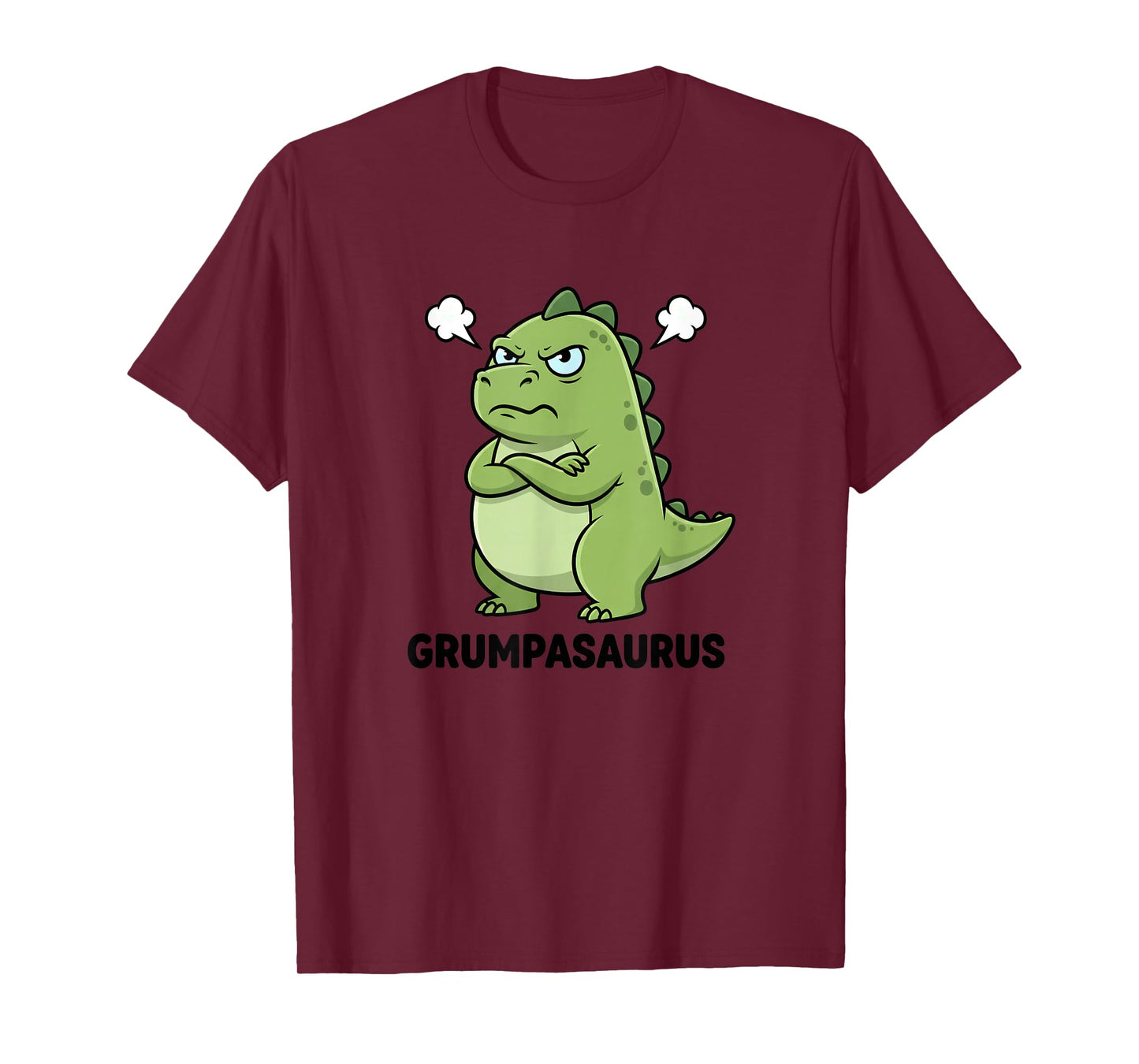 Mythical & Prehistoric Grumpasaurus Funny Grumpy Dinosaur T-Shirt
