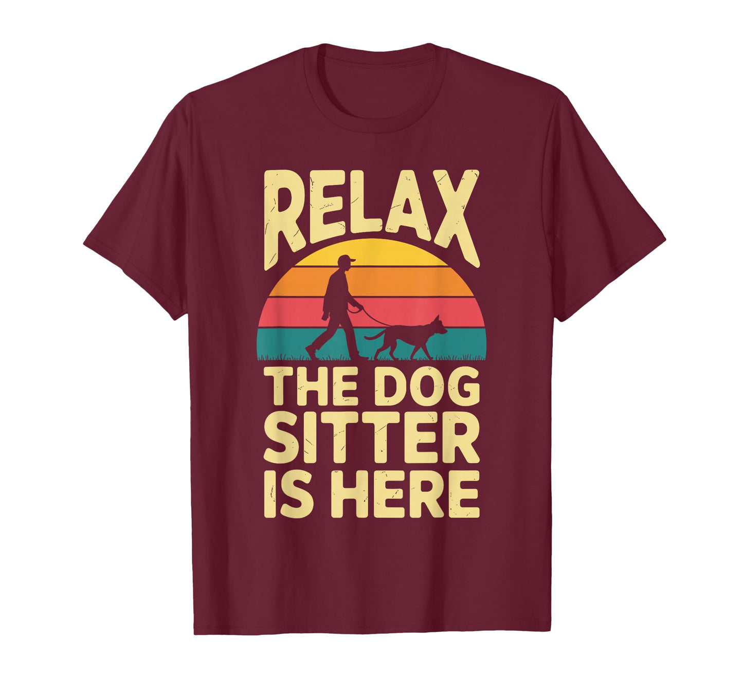 Funny Dog Sitter Design for Men Women Pet Sitting Dog Sitter T-Shirt