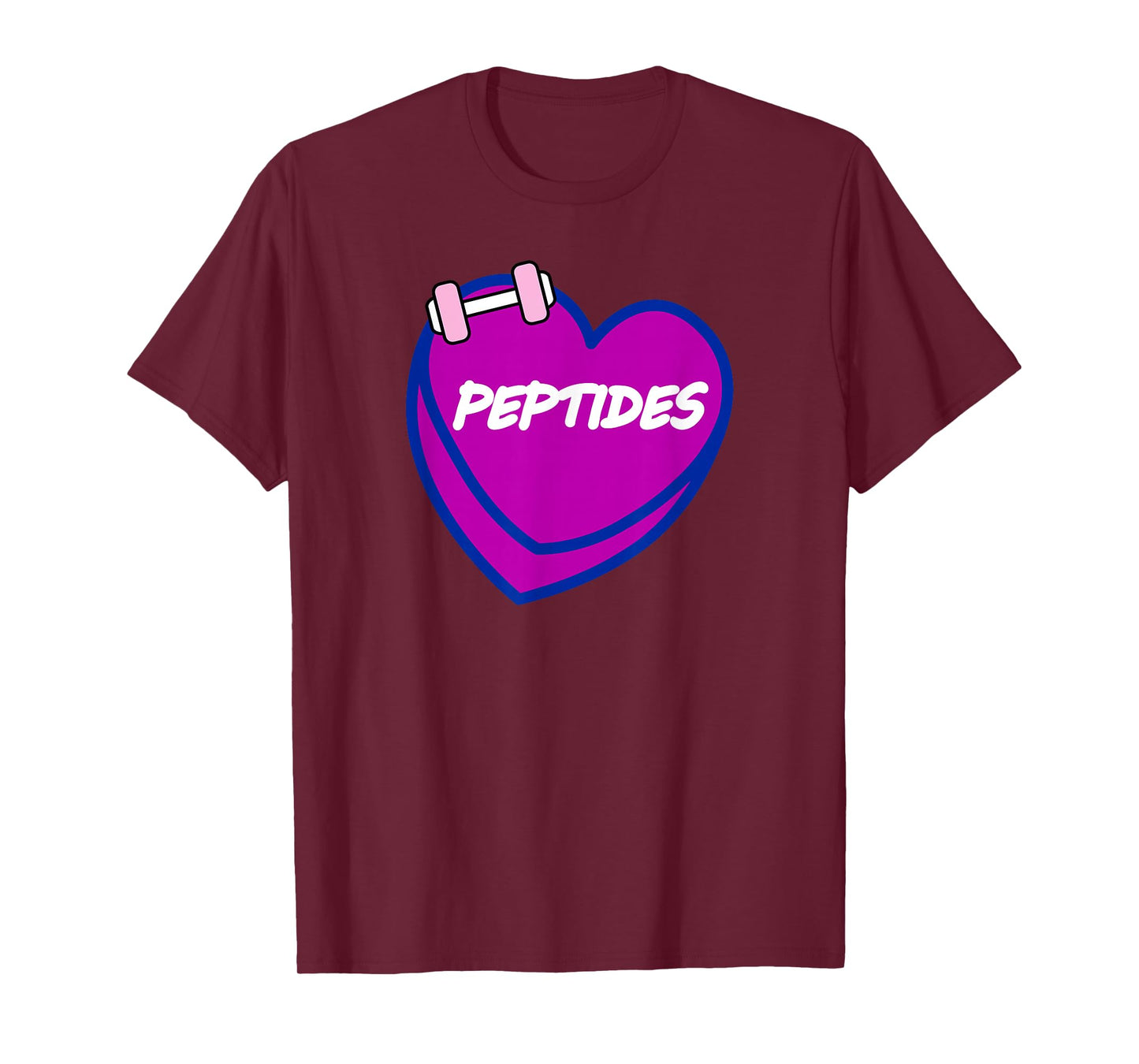 Valentines Day Candy Sweet Hearts Love Peptides T-Shirt