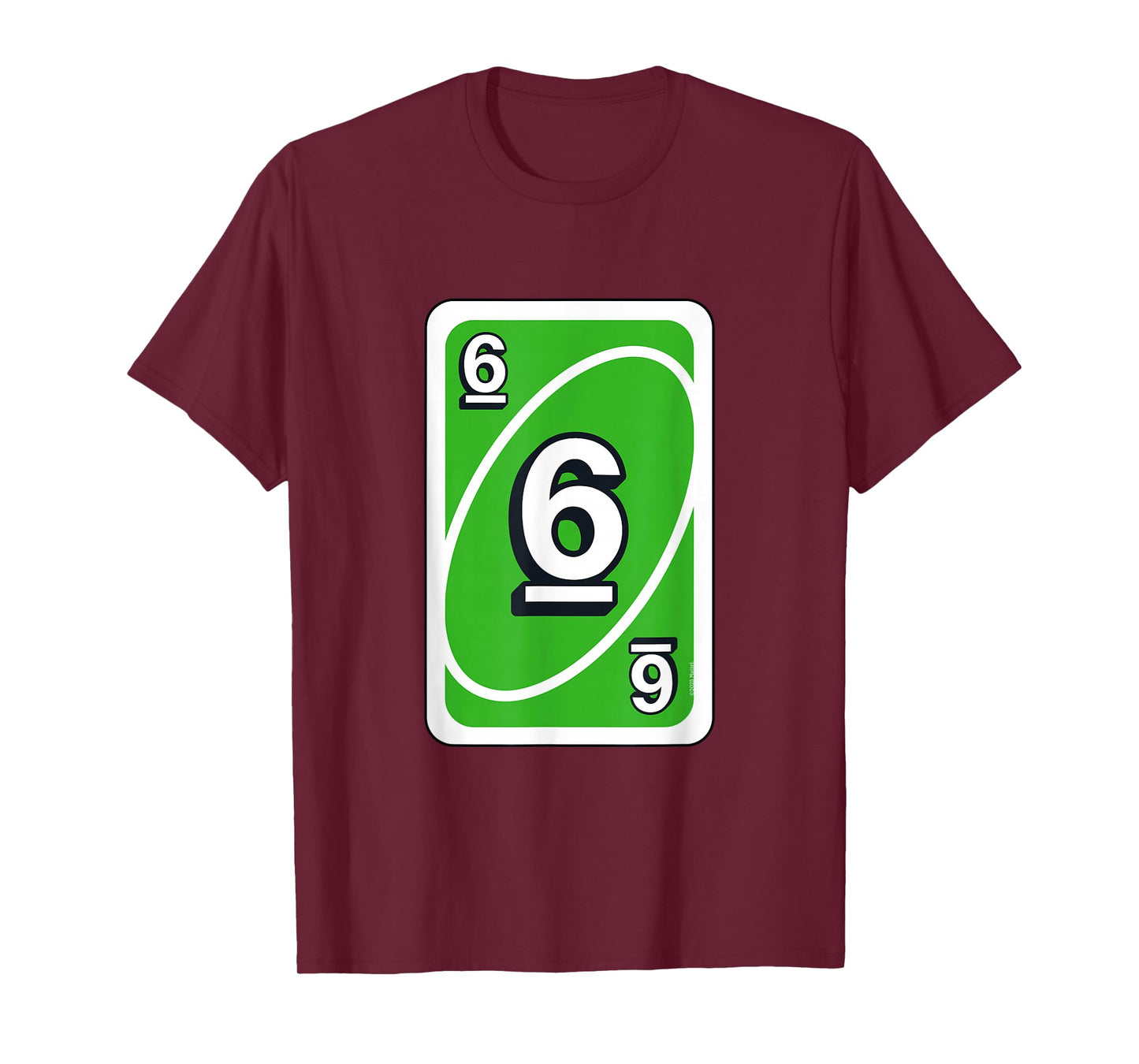 UNO Halloween Green 6" Card T-Shirt