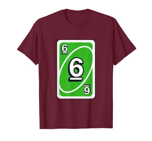 UNO Halloween Green 6" Card T-Shirt