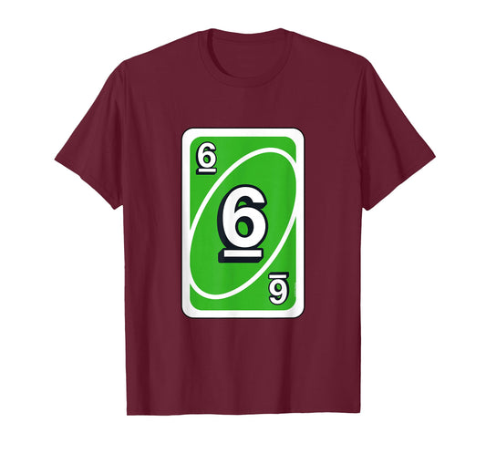 UNO Halloween Green 6" Card T-Shirt