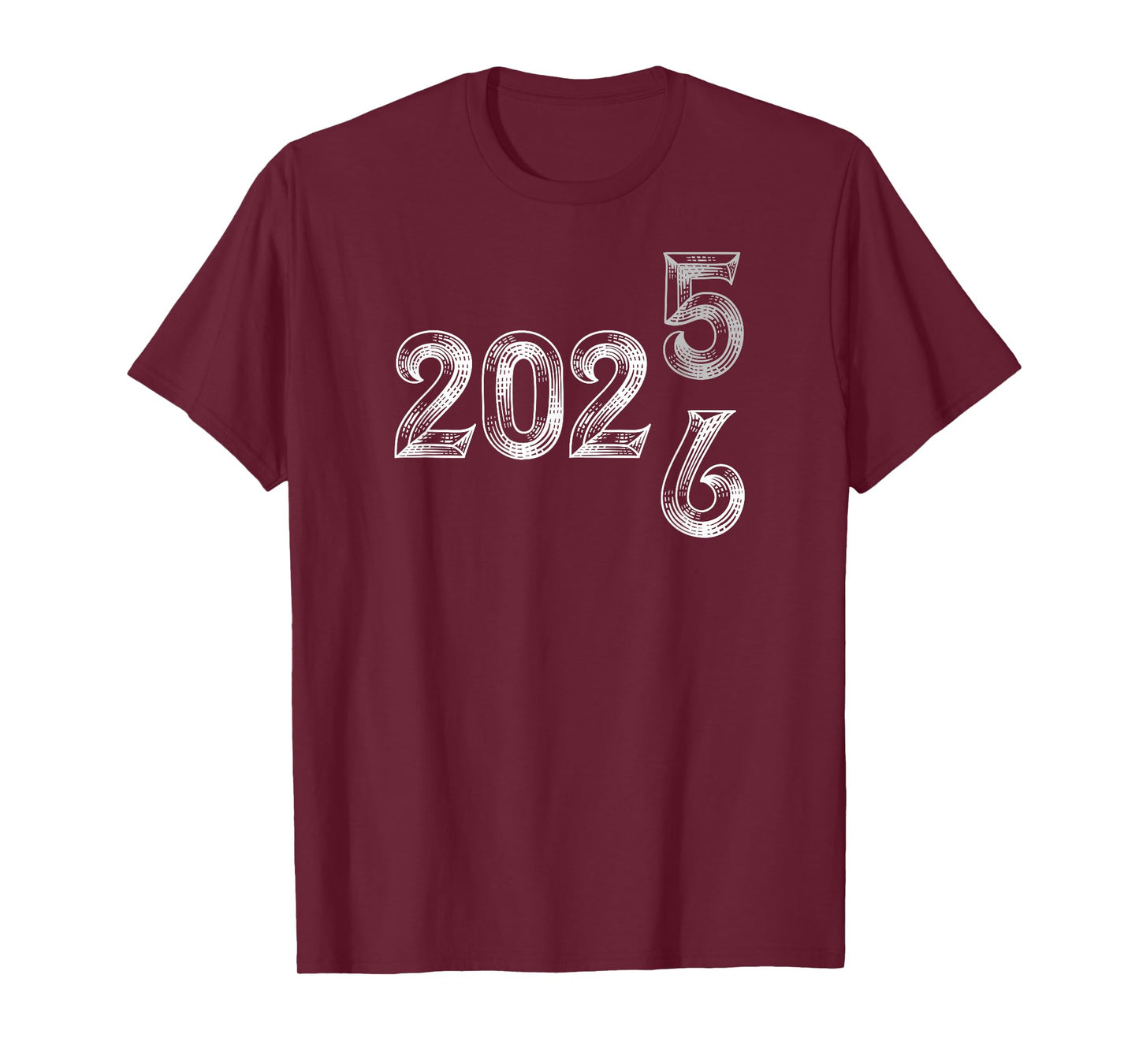 Goodbye 2025 Hello 2026 Funny Matching Family New Years T-Shirt