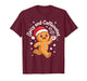 Spicy and Caffeinated Shirt Men Women Gingerbread Christmas T-Shirt