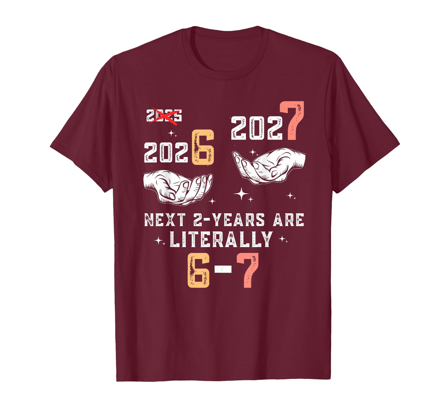 New Years Eve 67 Funny Boys Kids Party 6 7 Meme 6-7 NYE 2026 T-Shirt