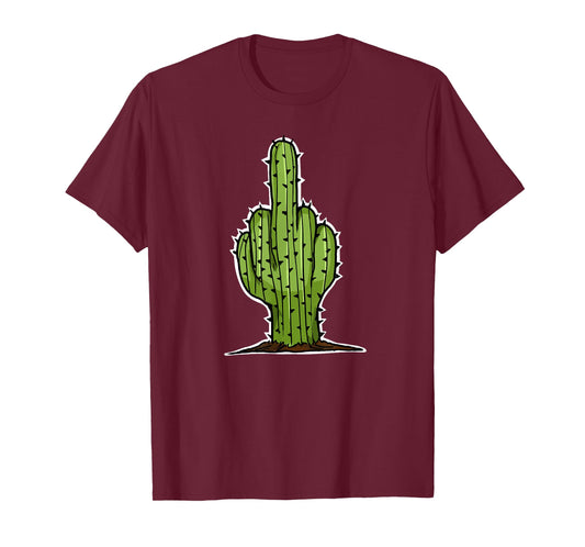 Cactus Middle Finger T-Shirt