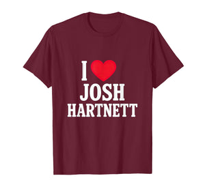 I Love Josh Hartnett – Retro Heart Fan Art T-Shirt