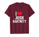 I Love Josh Hartnett – Retro Heart Fan Art T-Shirt