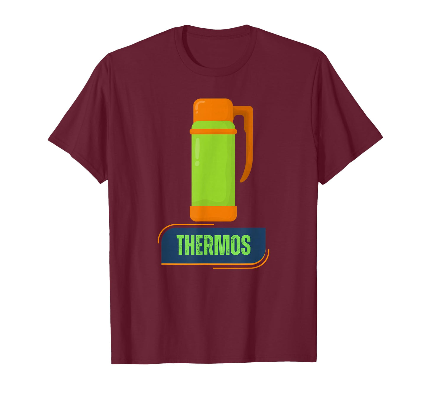 Retro Thermos Design for Teachers and Students T-Shirt