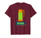 Retro Thermos Design for Teachers and Students T-Shirt