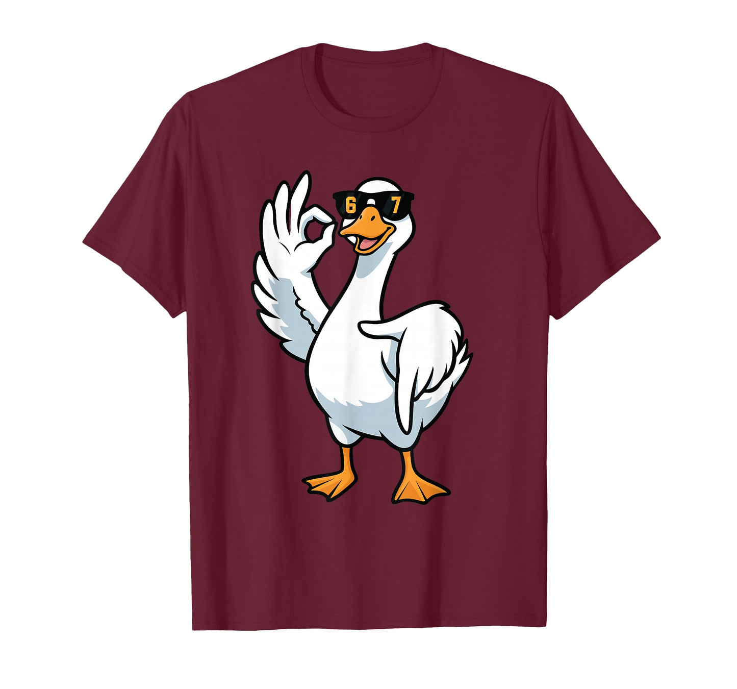 67 Meme Silly Goose 6 7 Funny Six Seven 6-7 Gen Alpha Slang T-Shirt