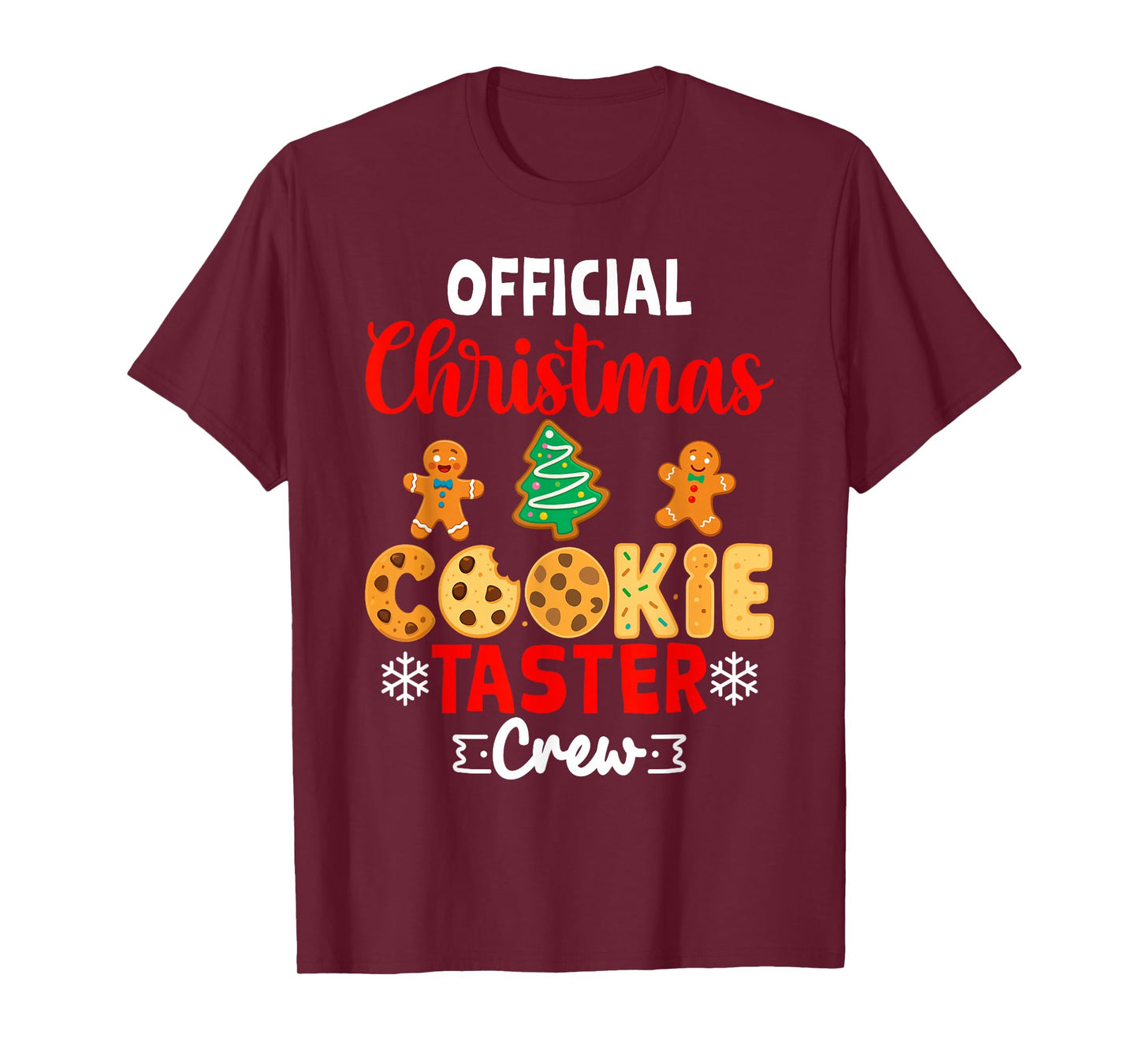 Official Christmas Cookie Tester Crew Christmas Cookie T-Shirt