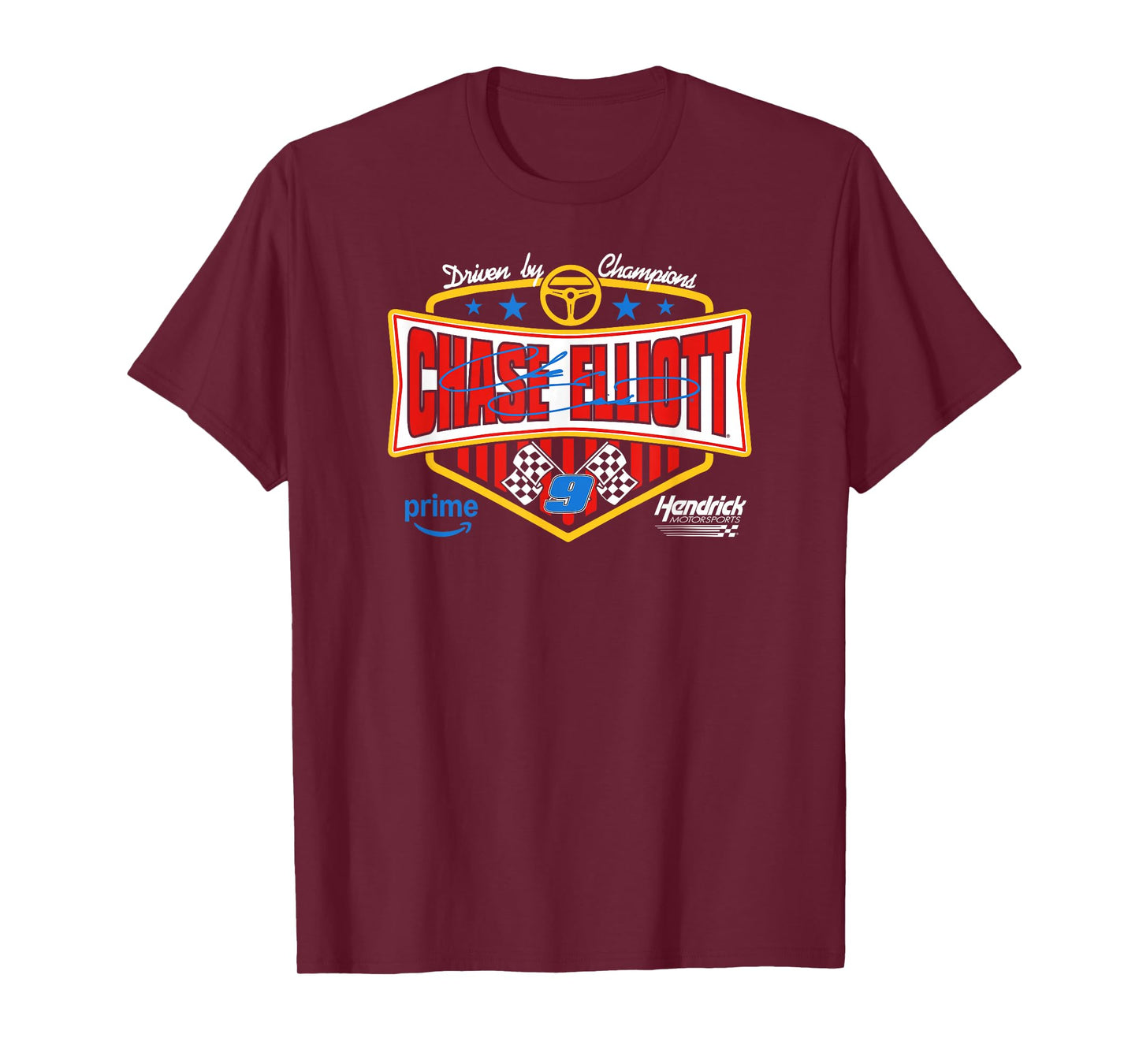 Hendrick Motorsports Officially Licensed Black T-Shirt