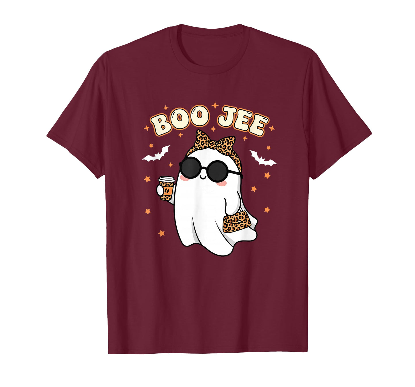 Boo JEE Ghost Halloween Women Girls Boojee Halloween Women T-Shirt