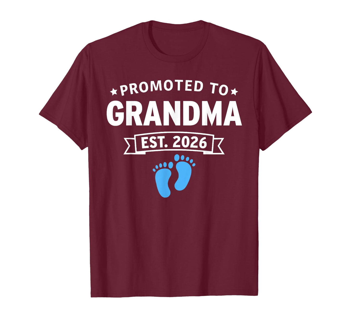 Promoted to Grandma 2026 Loading Pregnancy Announcement T-Shirt