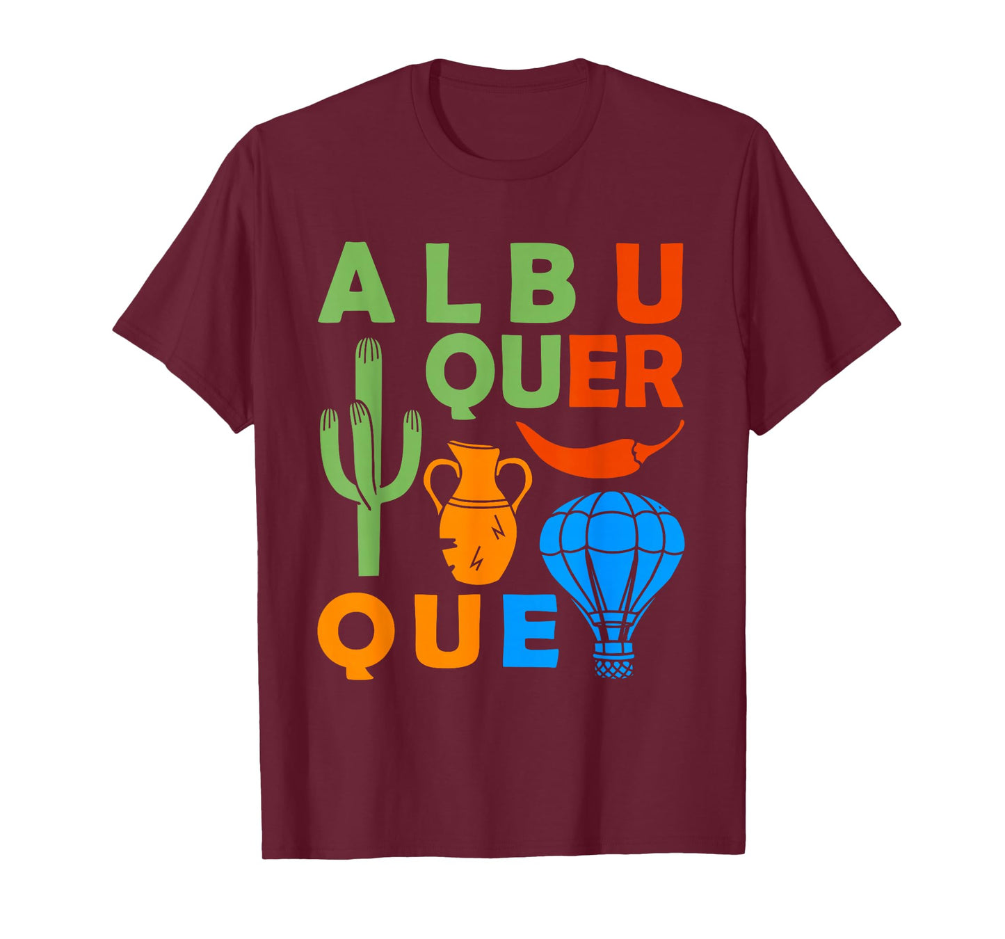 Albuquerque New Mexico Souvenir Men Petroglyph Albuquerque T-Shirt