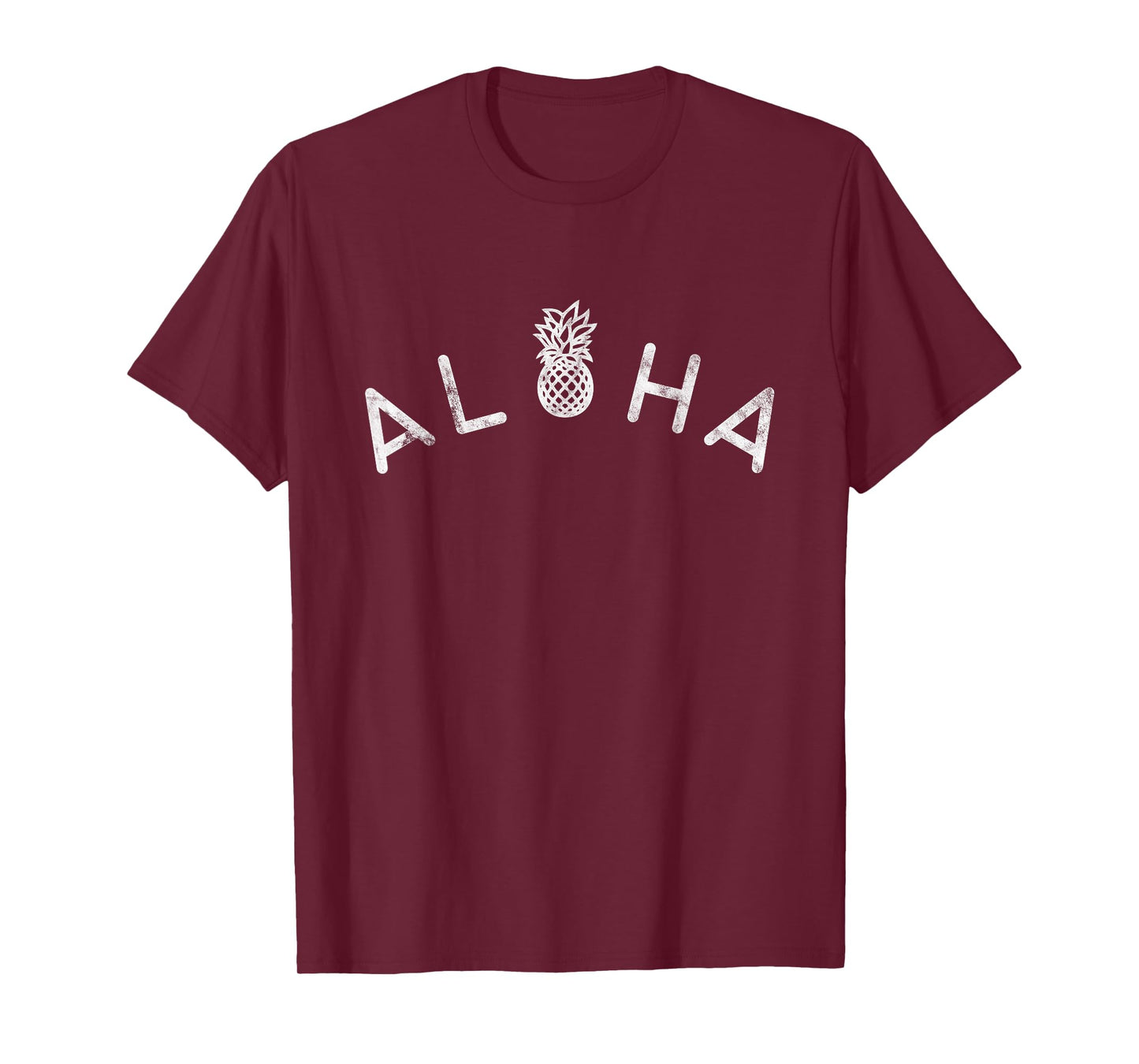 Aloha Pineapple Hawaii Vintage Style T-Shirt