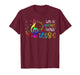 Life is Better with Music Notes Teen Girl Women Musician T-Shirt