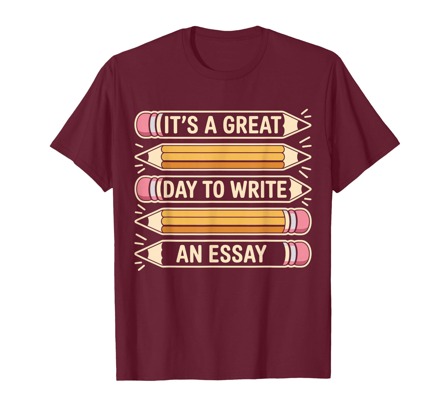It is A Great Day for an Essay Grammar English Teacher T-Shirt