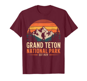 Grand Teton National Park Funny Hiking Adventure T-Shirt