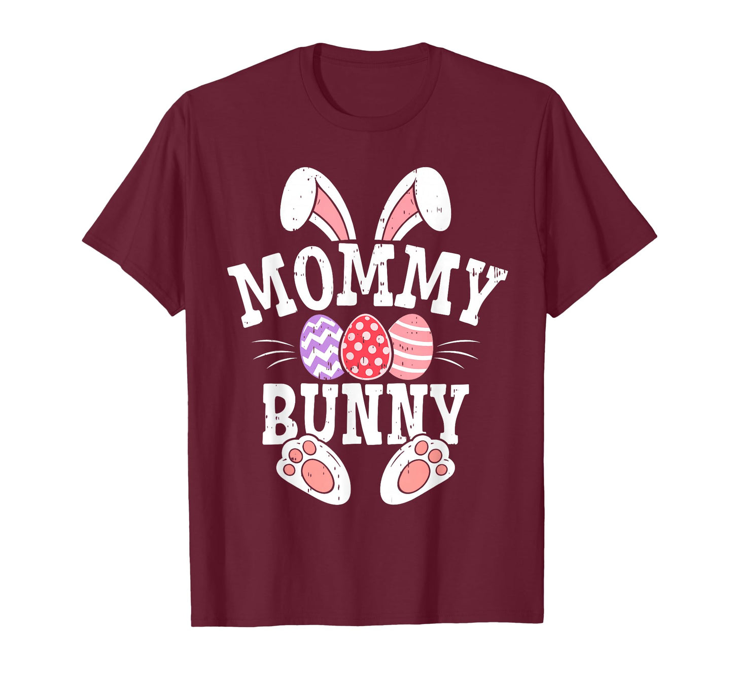 Women Easter Mommy Bunny Matching Family Easter Men Women T-Shirt