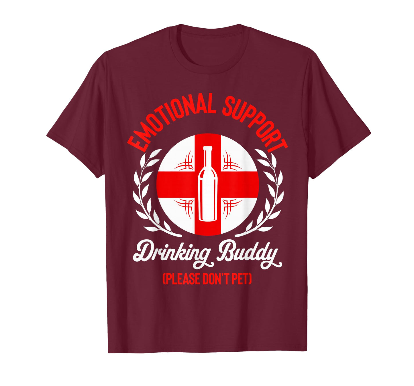 Drinking Beer Cocktail Emotional Support Drinking A Buddy T-Shirt