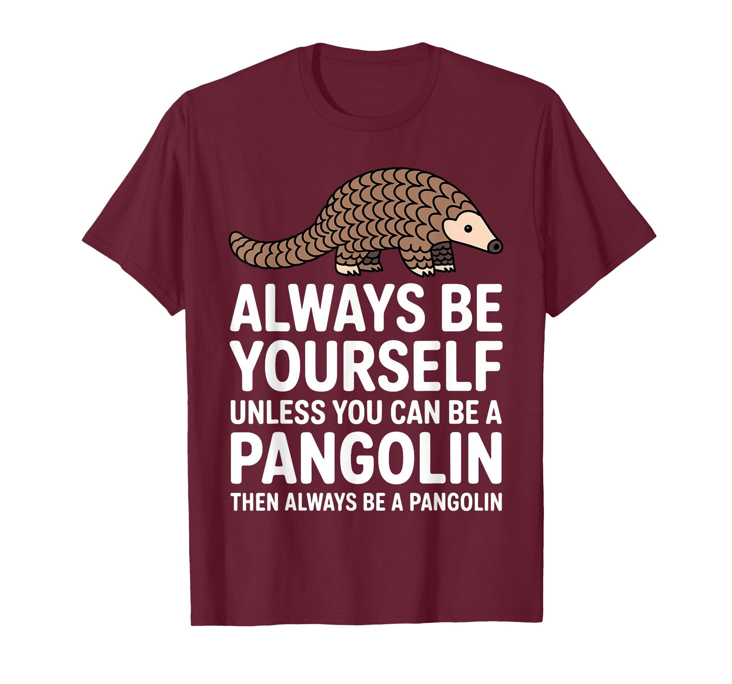 Cute Pangolin Art for Men Women Kids Pangolin Lover Pangolin T-Shirt