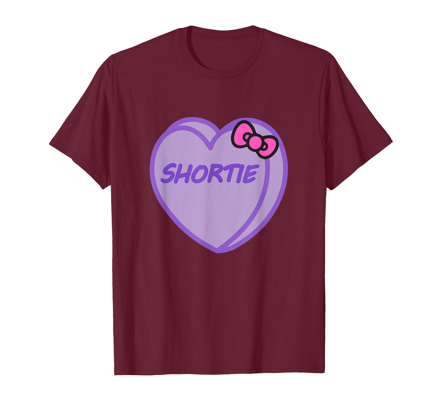 Valentines Day Candy Sweet Hearts Love Shortie T-Shirt