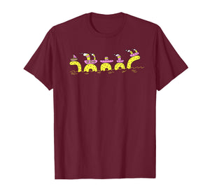 Threadless Porky Roebuck Lochness Monster Graphic T-Shirt