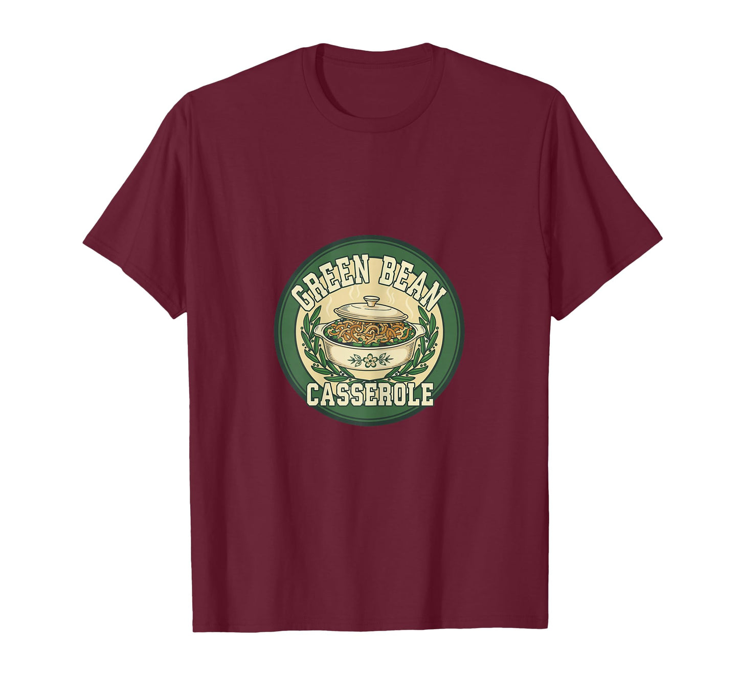 Funny Thanksgiving Green Bean Casserole Design T-Shirt
