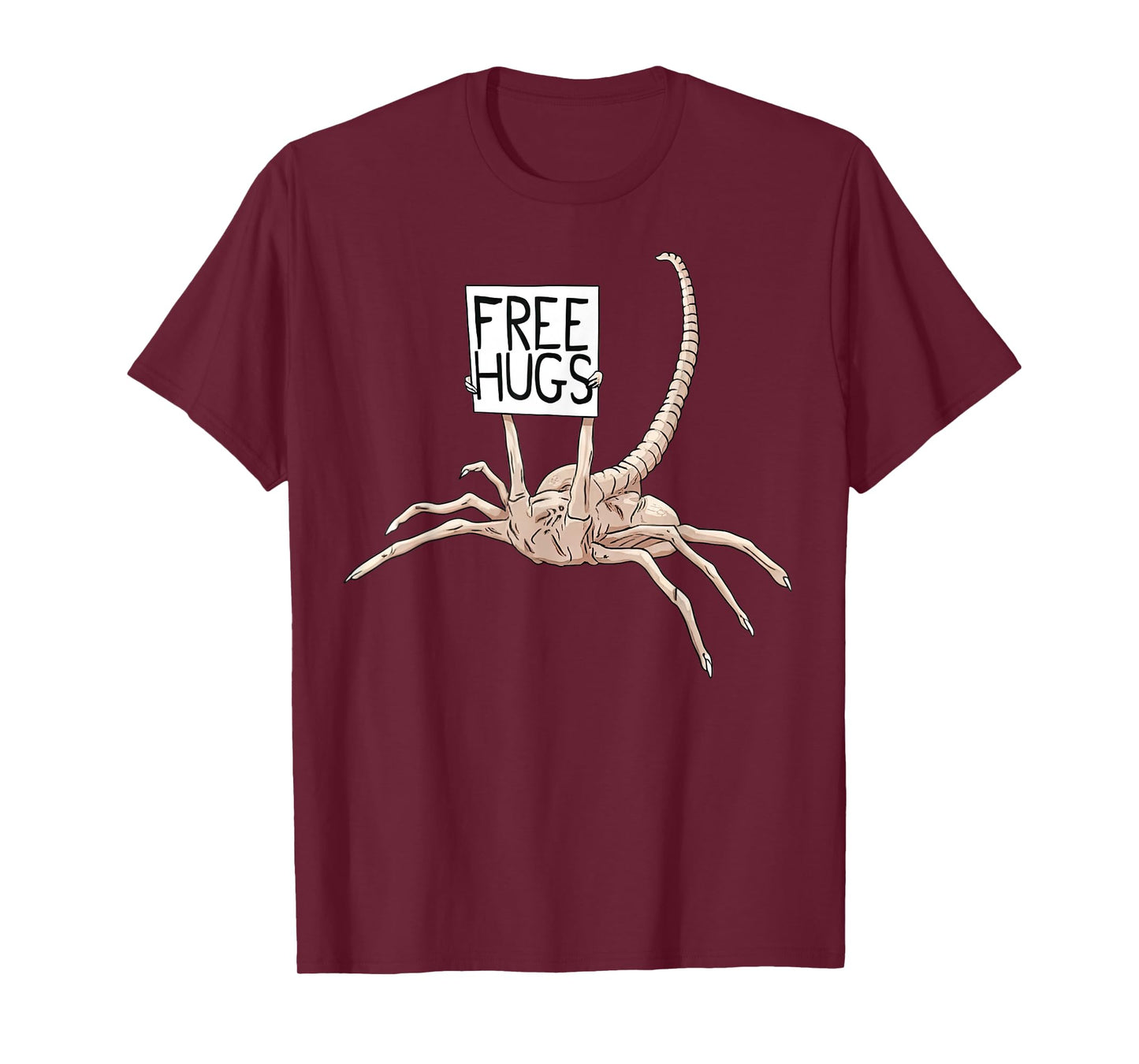 Funny Alien Free Hugs T-Shirt