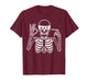 6 7 Meme Skeleton Sunglasses T-Shirt