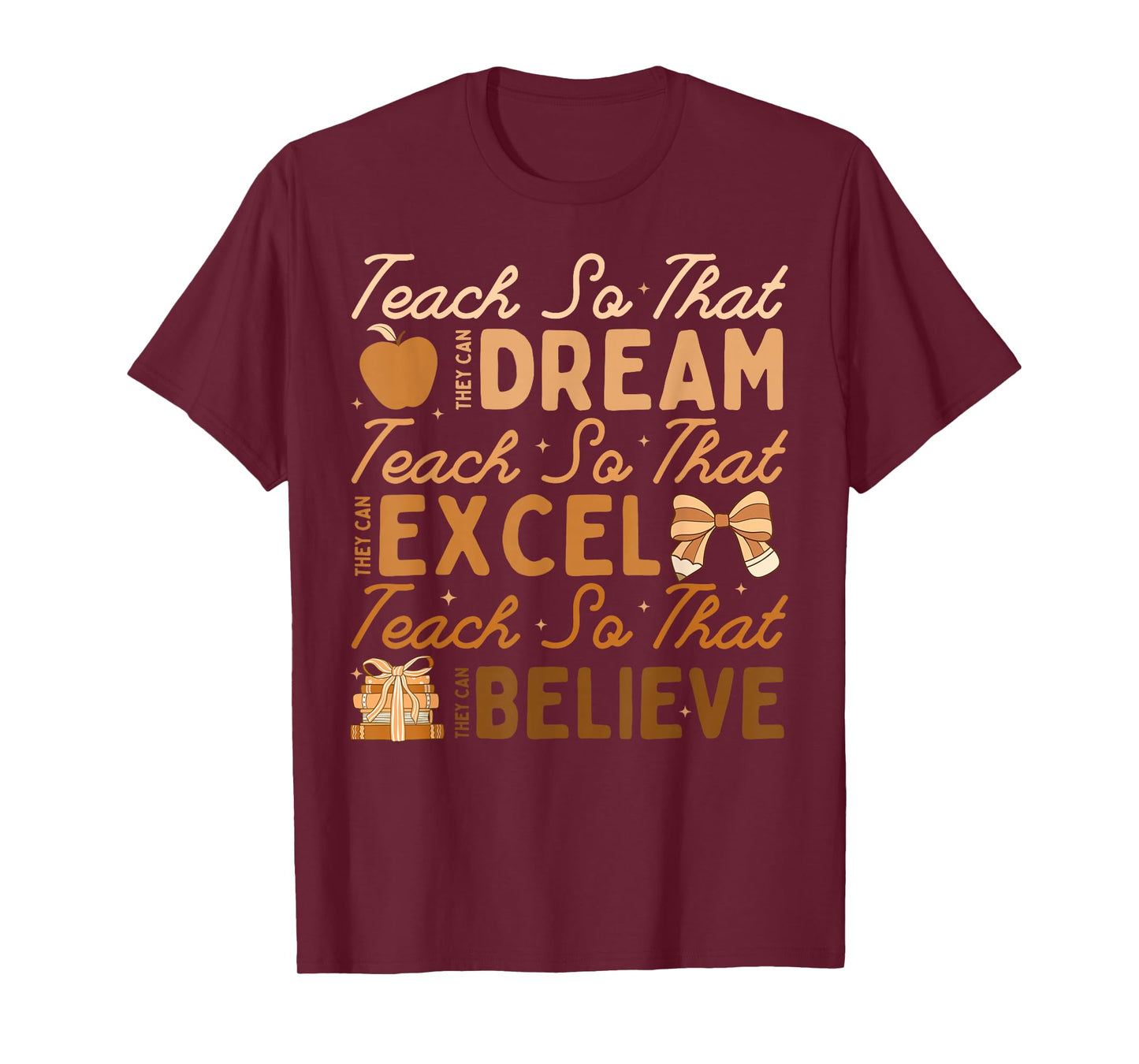 Black History Month African American Teacher Melanin Women T-Shirt