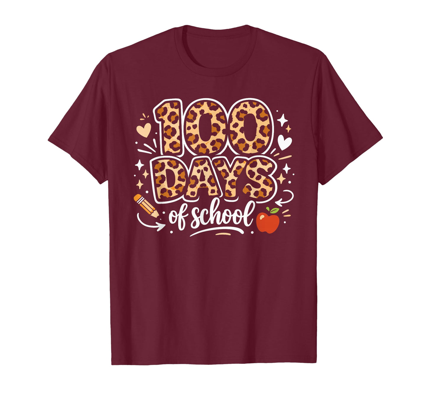 100th Days of School Happy 100 Days T-Shirt