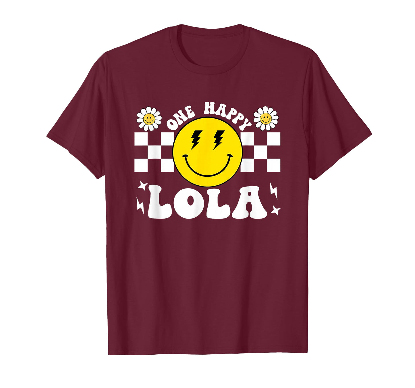 One Happy Dude Lola 1st Birthday Family Matching T-Shirt