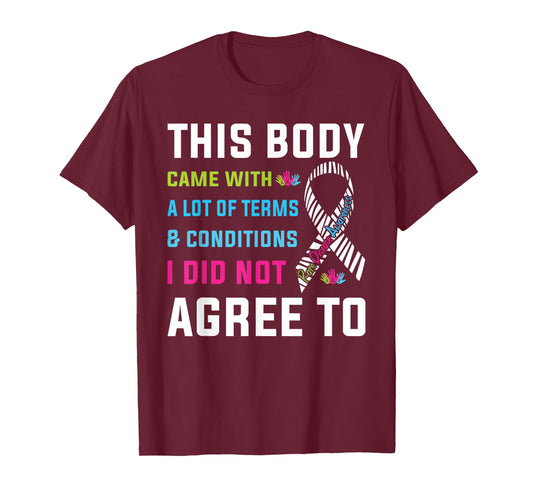 Rare Disease Awareness Day Zebra Ribbon 2026 Warrior T-Shirt